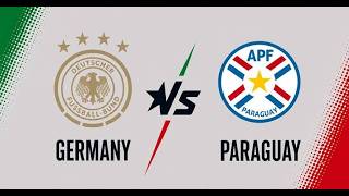 GERMANY VS PARAGUAY LIVE | FIFA World Cup 2026 | Live Score, Stats & Commentary | PES Simulation