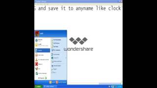 how to make a clock in notepad by lalit cool tricks
