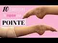 How To Improve Your Pointe || Exercises to improve your pointe!