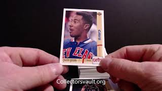 1991 92 NBA basketball inaugural box set PT 1- 2