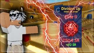 I Reached ELITE II in Ranked | Roblox Super Striker League |