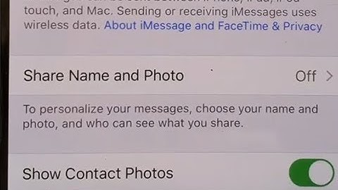 iPhone 11 Pro: How to Enable / Disable Share Name and Photo in Messages | iOS 13
