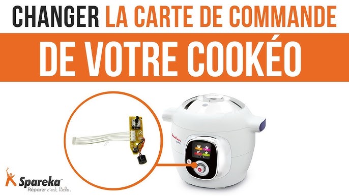 Comment changer le couvercle supérieur de votre Cookéo Moulinex ? 