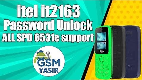 All itel spd 6531e unlock 1click