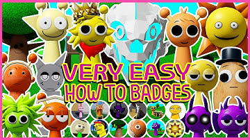 Roblox - Update - Gamepass And How to get 10 Badges in 3D Sprunki Roleplay & Animations