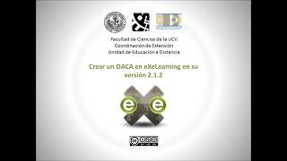 Crear un OACA en eXeLearning en su versión 2.1.2