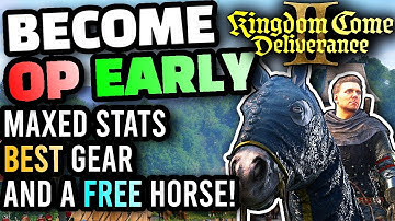 Kingdom Come Deliverance 2 - The BEST POSSIBLE START for New Players, How to LVL Fast and Get Geared