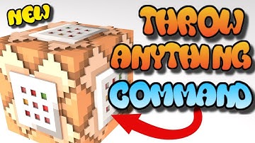 Minecraft Xbox One Command Block (Throw Mobs)