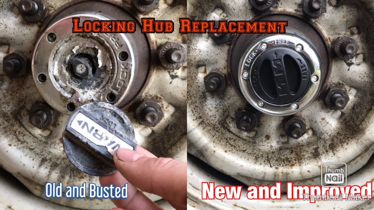 How to Replace Manual Locking Hubs - F250 4x4 Diesel - FB Marketplace