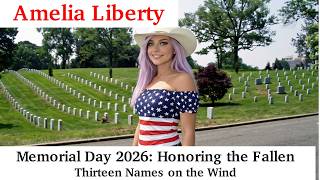 Memorial Day Tribute, 2026.  Honoring the Fallen. #operationepicfury  "Thirteen Names on the Wind."