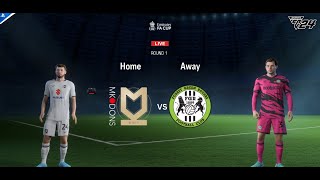 MK Dons vs Forest Green | EMIRATES FA CUP | Round 1 | No Commentary [4K 60Fps]