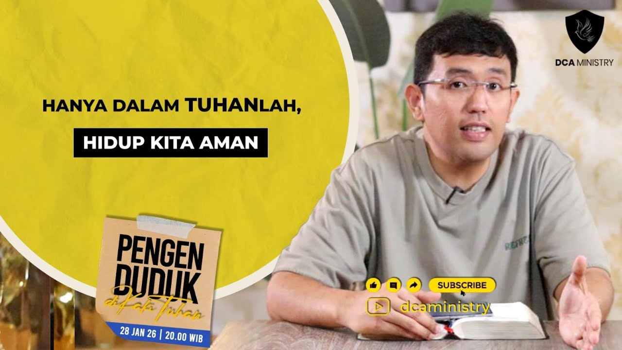 Hanya dalam Tuhanlah, Hari Depan Kita Aman | PDKT Online | 280126 |  | Dian C Anggara