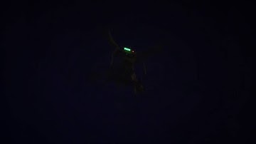 Dji phantom with custom strobe light