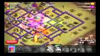 كلاش اوف كلانس - تجربة الهجوم الجماعي (فاشلة).3gp screenshot 5