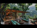 Elegant Jazz On The Peaceful Porch 🌿 Soothing Forest Jazz For Relaxation And Focus