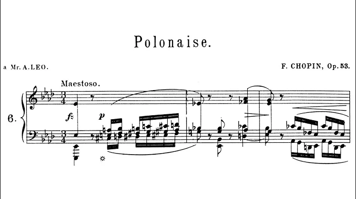 Chopin: Polonaise in A Flat major Op. 53 - Antonio...