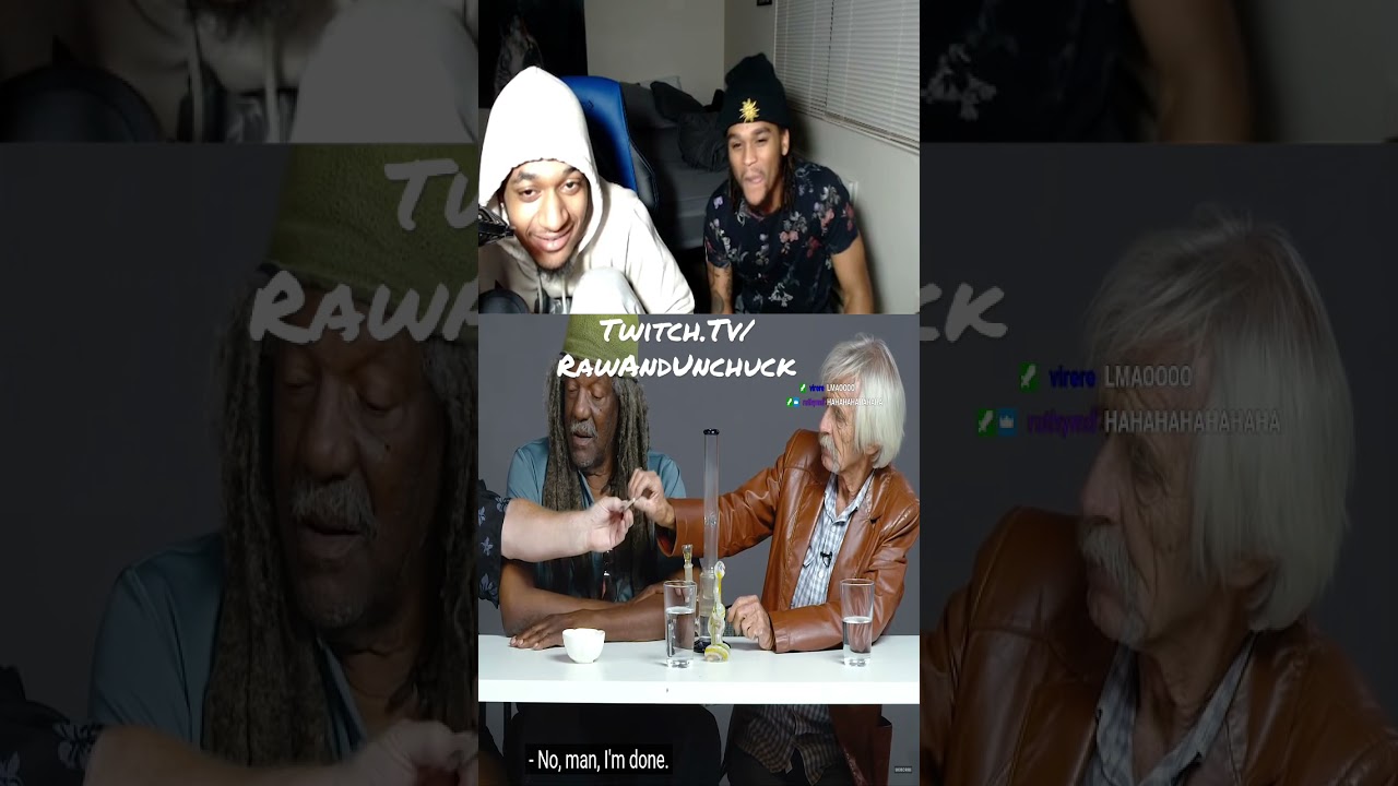 GRANDPAS SMOKING WEED FOR THE FIRST TIME | RAWANDUNCHUCK