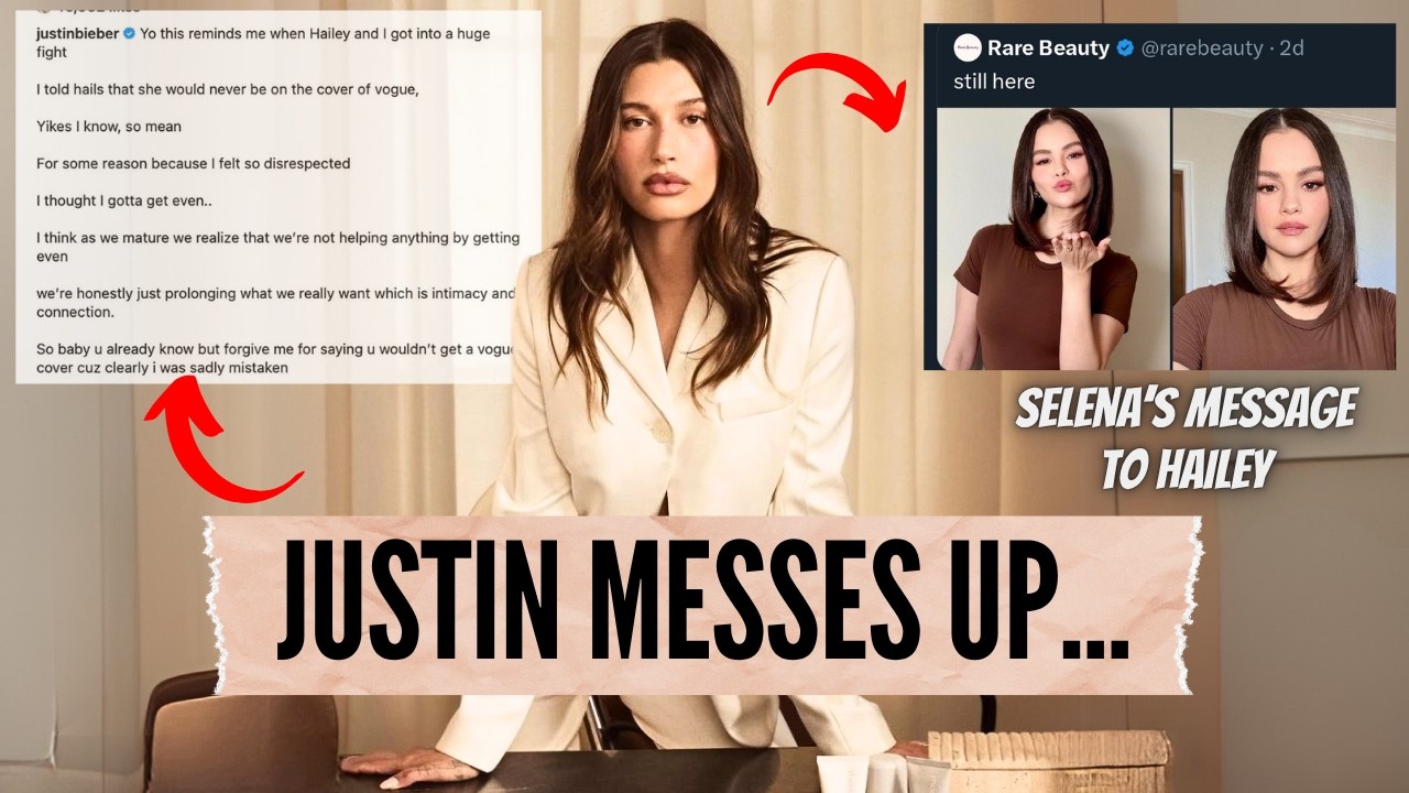 Hailey Bieber's Vogue Moment STOLEN by Justin: Selena Gomez Steps In
