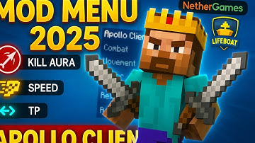 ✅ Minecraft MOD MENU 2025 | Kill Aura, TP, SPEED Hack | Works on Server!