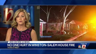 Voss Street house fire