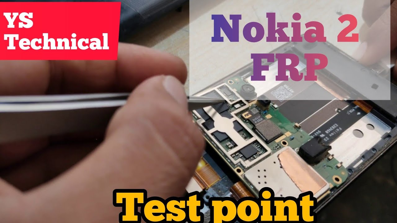 #Nokia 2 unlock and frp Qualcomm test point done π―