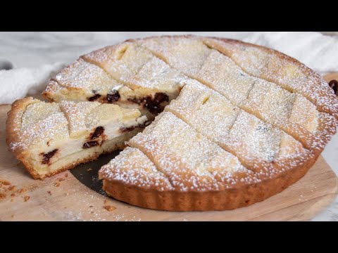 ITALIAN RICOTTA PIE RECIPE | Crostata di Ricotta