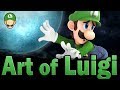 Smash ultimate art of luigi