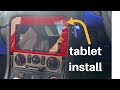 How to install android tablet as car stereo! - mx5