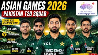 PAKISTAN SHAHEEN FULL SQUAD REVIEW FOR ASIAN GAMES 2026 | INTERESTING CHANGES