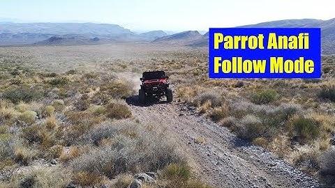 Parrot Anafi - Amazing Little Drone - Follow Mode