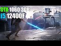 Star Wars Jedi: Faller Order | GTX 1060 3GB + i5 12400F | Benchmark