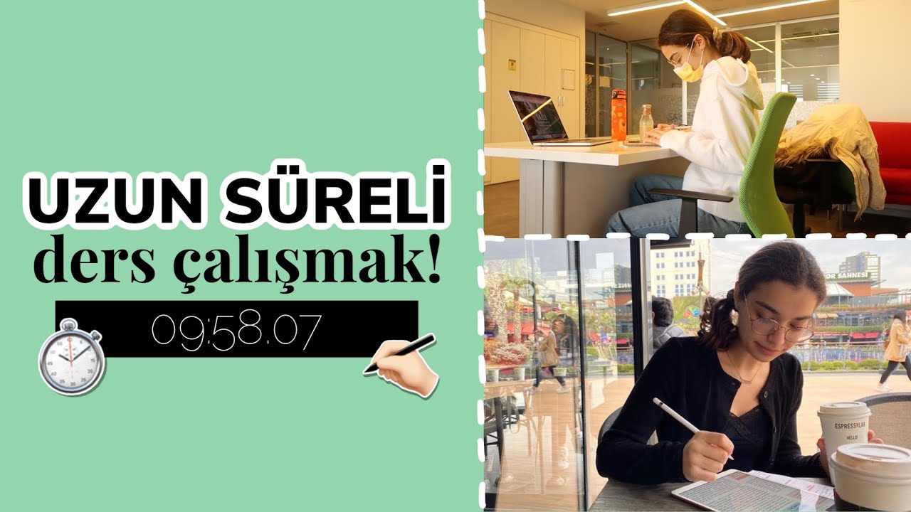 Nasıl +10 SAAT Ders Çalışıyorum? | Daha İyi Odaklanmak İçin 10 Tavsiye