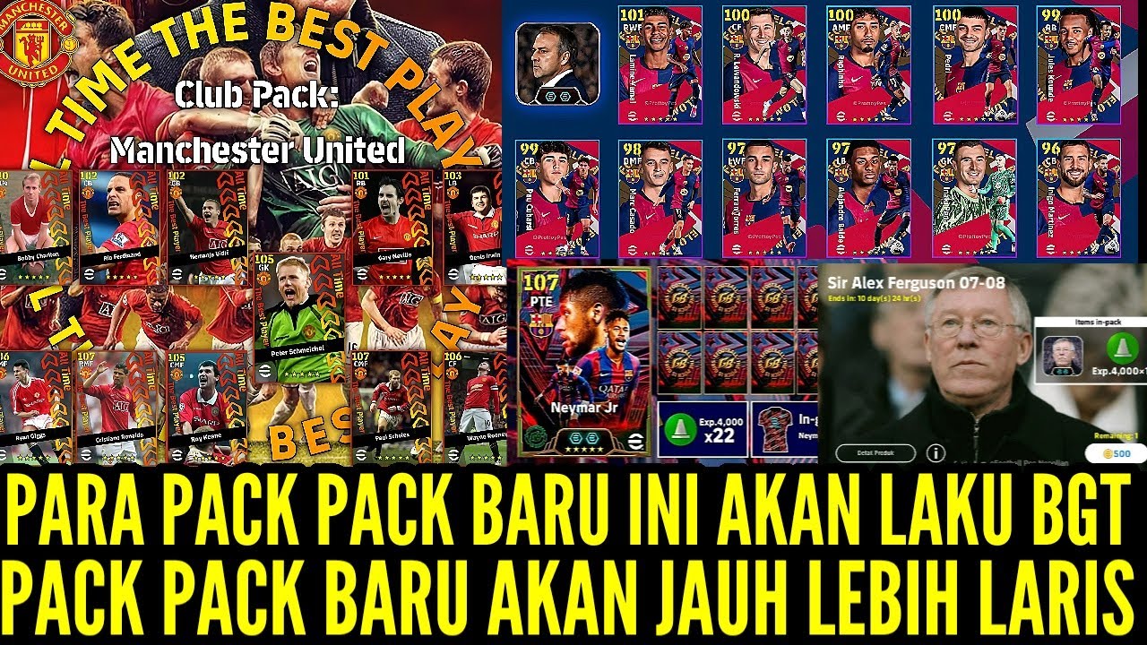 Pack Apa Ini PARA PACK PACK BARU INI AKAN LAKU BGT DI EF00TBALL 2O26 M0BILE ! PACK ...