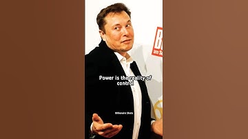 Power Is The Control Of Reality 🔥💯Elon Musk Billionaire Motivation #elonmusk #success #billionaire