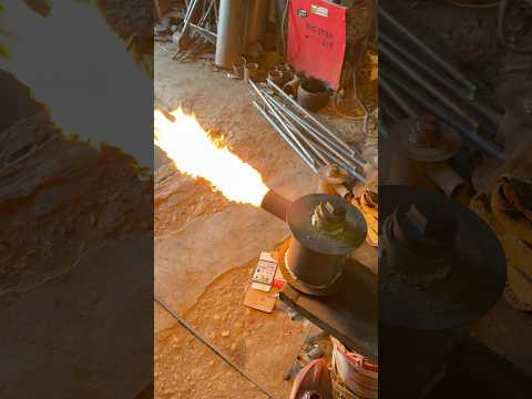 موقد جانبى يعمل بمخلفات الزيوت القديمة  