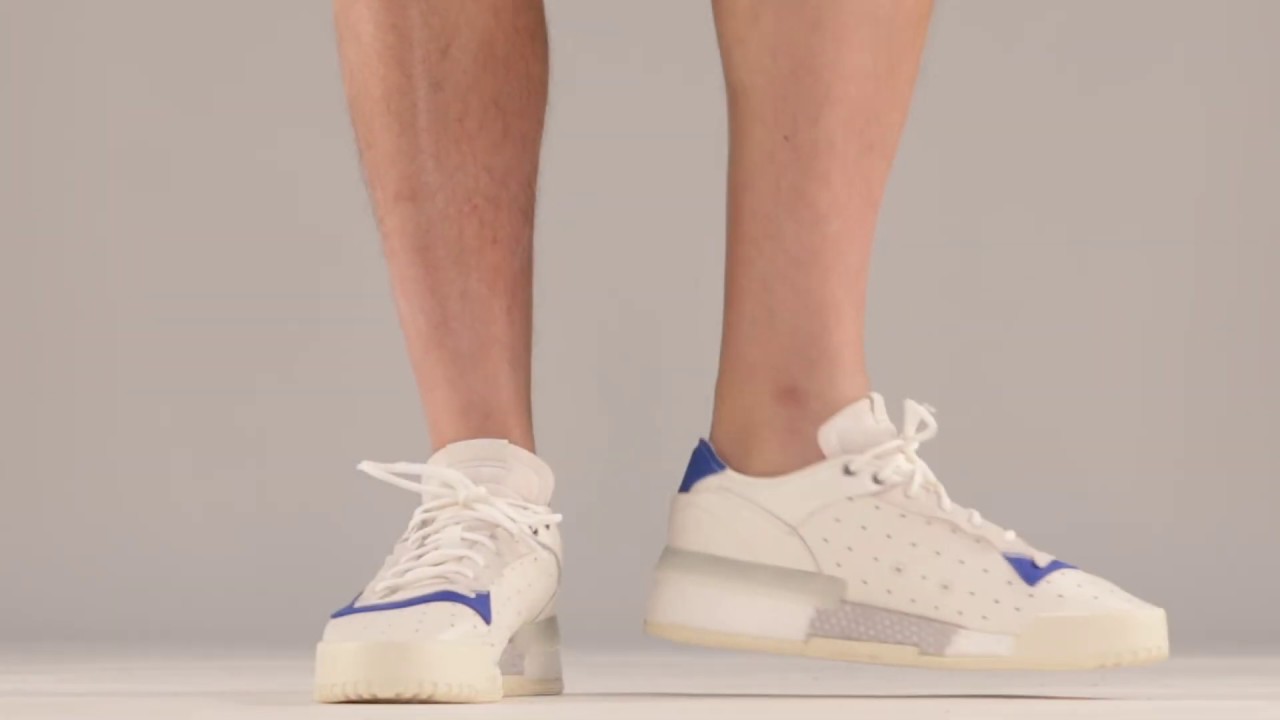adidas rivalry low white on feet
