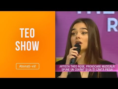 Teo Show (08.02.2019) - Artista Theo Rose, schimbari in cariera! Colaboreaza cu Dj Project!