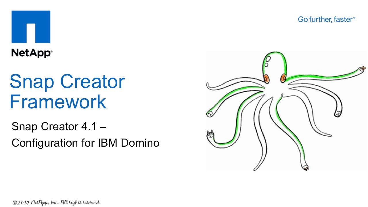 Snap Creator 4.1 - Configuration for IBM Domino - YouTube