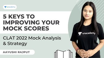 5 Keys to improving your Mock Scores | Mock Analysis & Strategy | CLAT 2022 | Aayushi Rajput