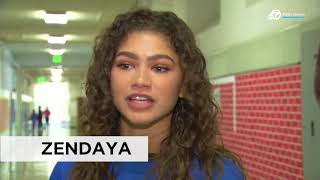 Actress and singer zendaya visited oakland's fruitvale elementary
school monday to talk with students about stem.
http://abc7ne.ws/2ensqxj