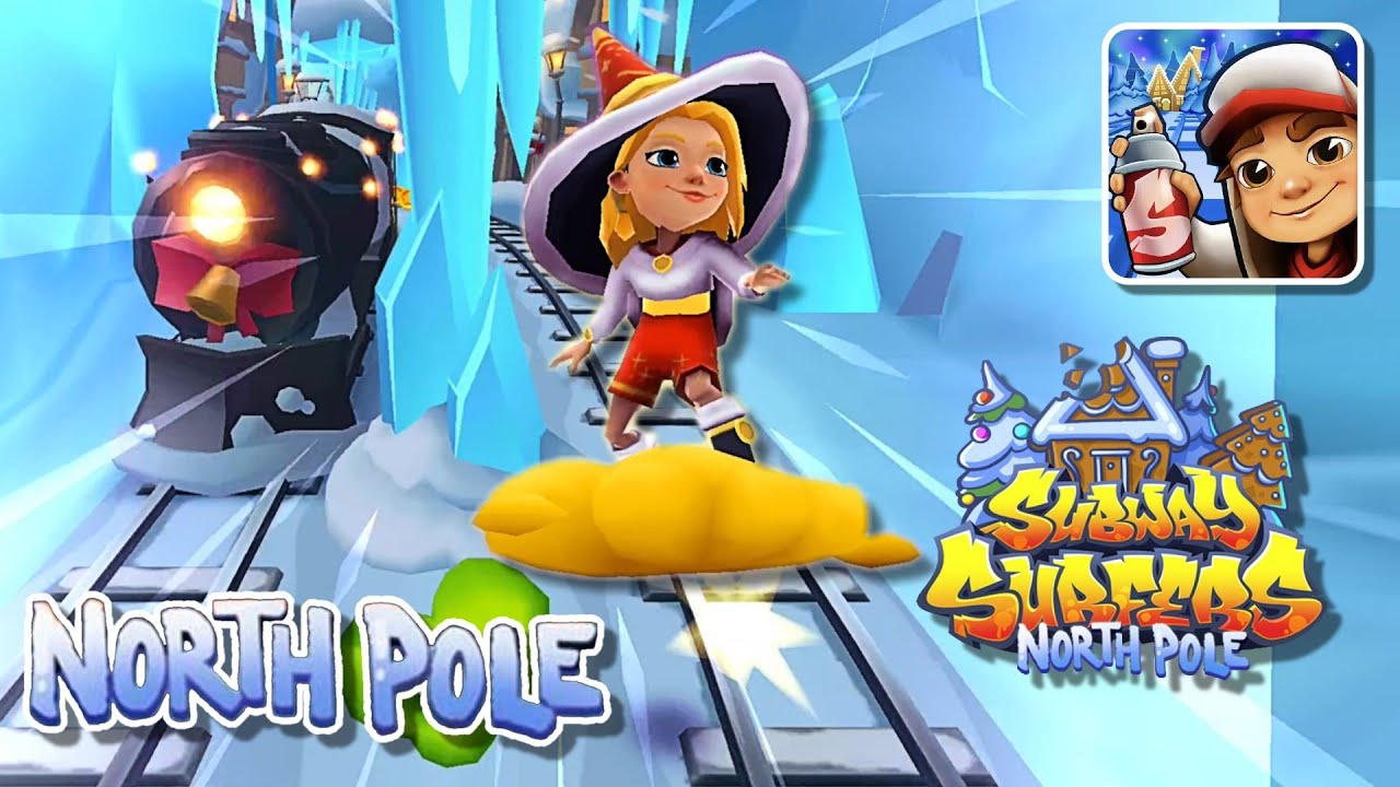 Subway Surfers North Pole 2023 NEW UPDATE with Freya Winter Magic Outfit - Holiday Season