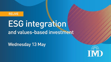 ESG integration and values-based investing