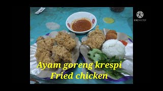Olahan Ayam ⭐️5!!! CRISPY CHICKEN STEAK with BBQ SAUCE