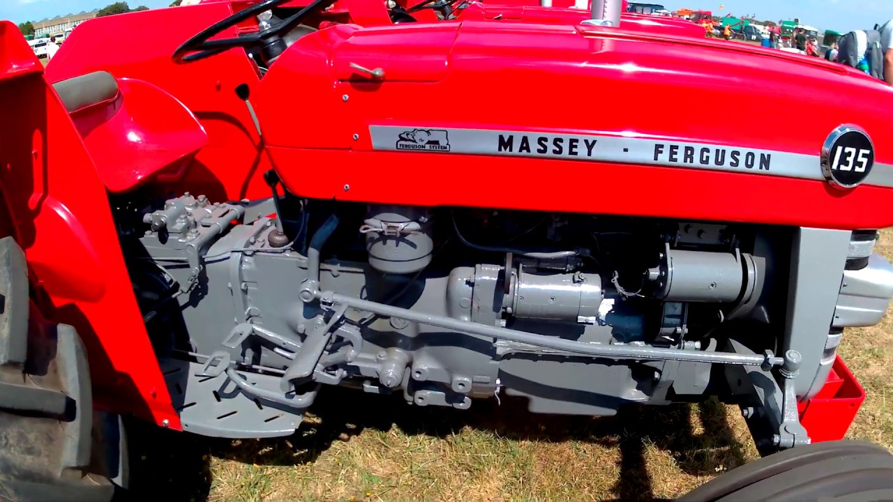 1971 Massey Ferguson 135 2.5 Litre 3-Cyl Diesel Tractor (45HP) - YouTube