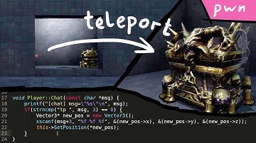 Teleporting and Hovering (Unbearable Revenge) - Pwn Adventure 3