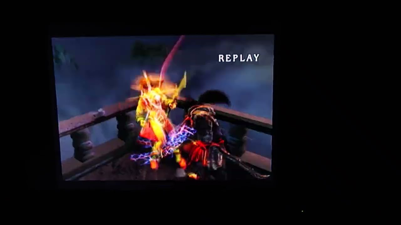 Soul Calibur 3 Mitsurugi  Throw on Seong Mina Ring Out Ryona