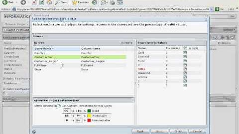Informatica Data Quality - Creating Scorecards Analyst Tool - Part 5 of 10