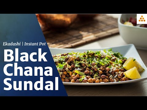 Black Chana Sundal | Recipes for Breaking the Ekadashi Fast | Kala Chana | Isha Recipe | Sadhguru