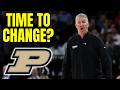 "The Time Is Now For Purdue To Move Away From Being An Offense-Only Program," According To Insider!