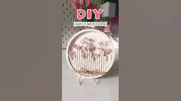 DIY Home Decor✨|| Easy Aesthetic Room Decor Ideas💐#shorts #viralshorts #homedecor #wallhanging #diy